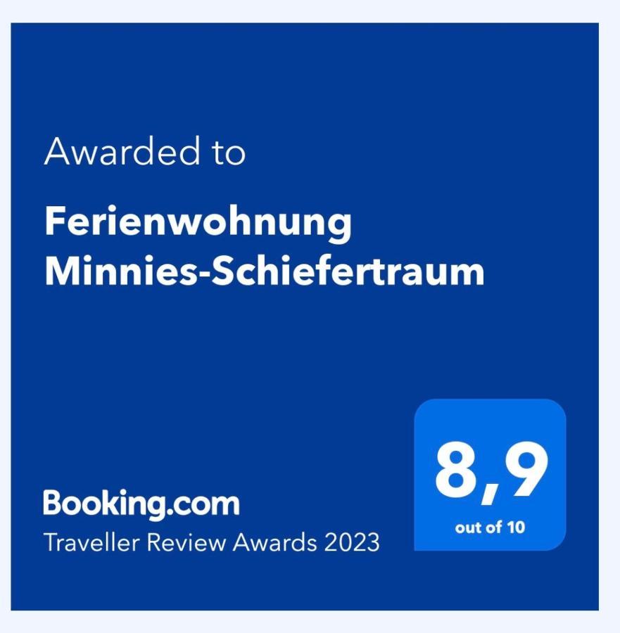 Ferienwohnung Minnies-Schiefertraum Brauneberg Kültér fotó